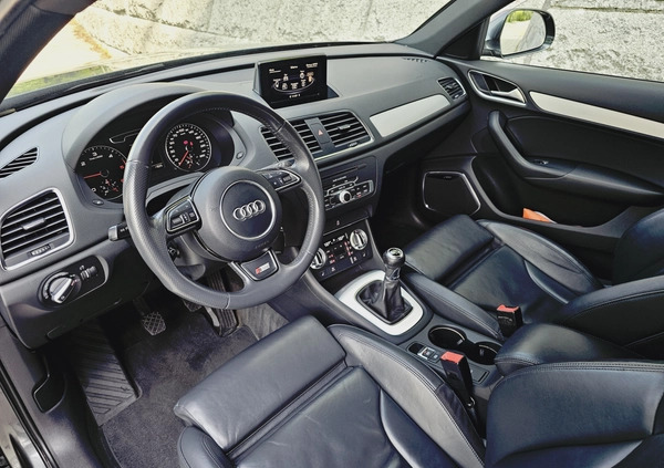 Audi Q3 cena 57700 przebieg: 239647, rok produkcji 2013 z Szczekociny małe 781